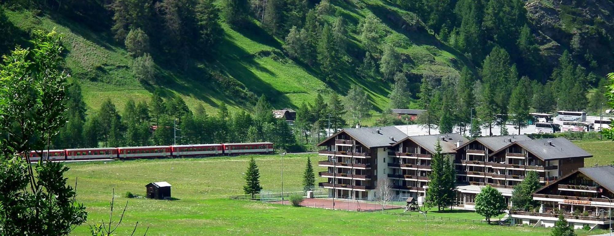 Monte Rosa Taesch, Apartments Mit Wellness Bereich Extérieur photo
