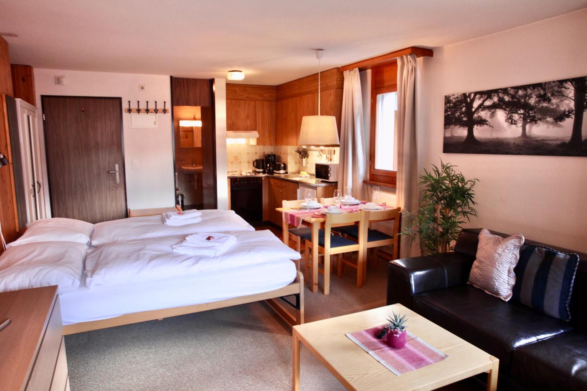 Monte Rosa Taesch, Apartments Mit Wellness Bereich Extérieur photo