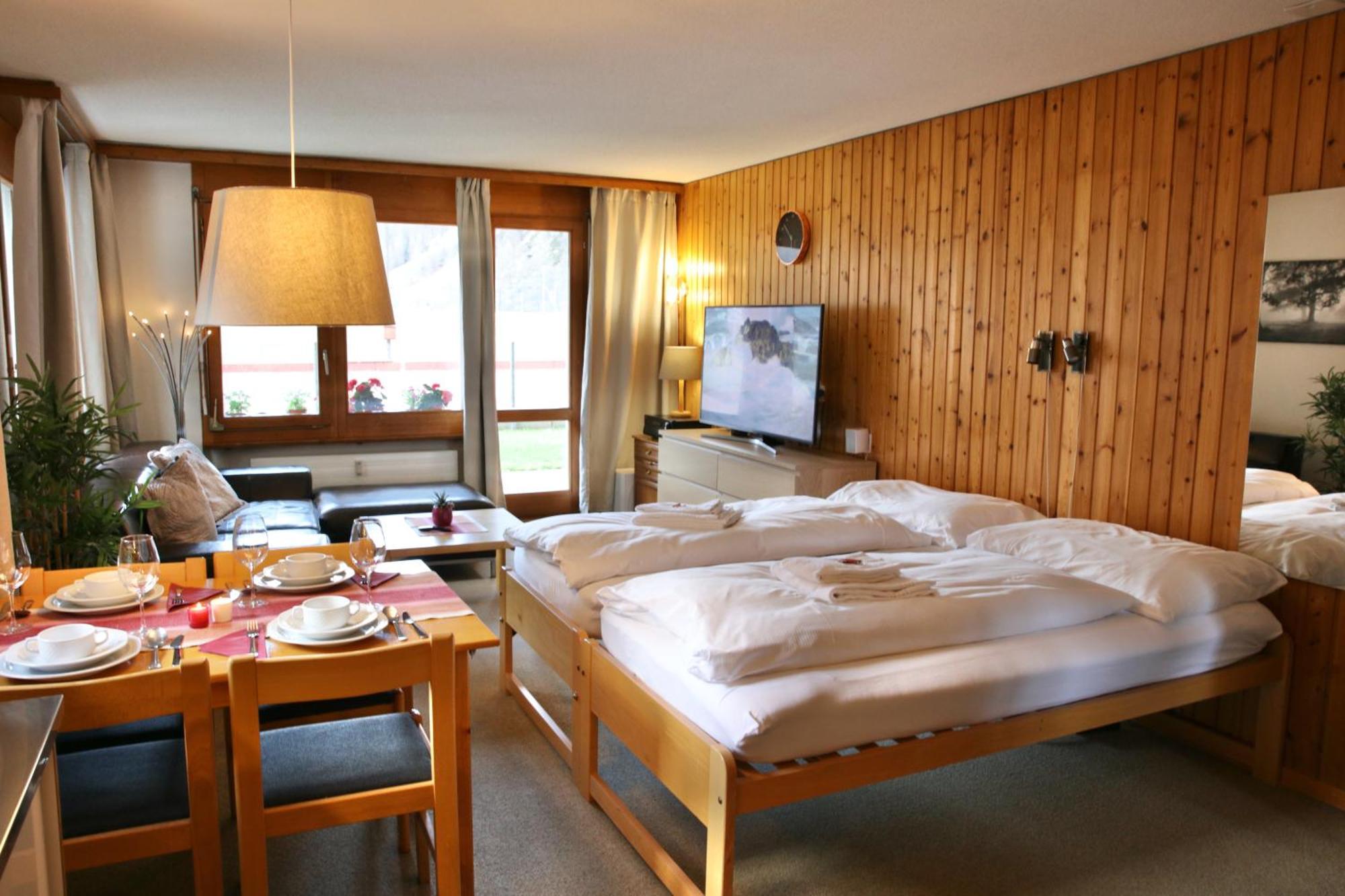 Monte Rosa Taesch, Apartments Mit Wellness Bereich Extérieur photo